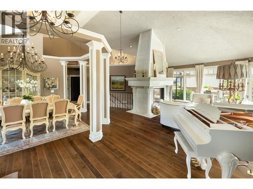 4768 Carmel Crescent, Kelowna, BC - Indoor Photo Showing Other Room With Fireplace