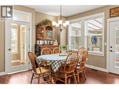 2955 Okanagan Street, Armstrong, BC - Indoor Photo Showing Dining Room