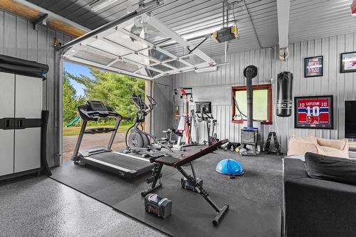 Family room - 388 Mtée Du Val-De-Loire, Saint-Adolphe-D'Howard, QC - Indoor Photo Showing Gym Room