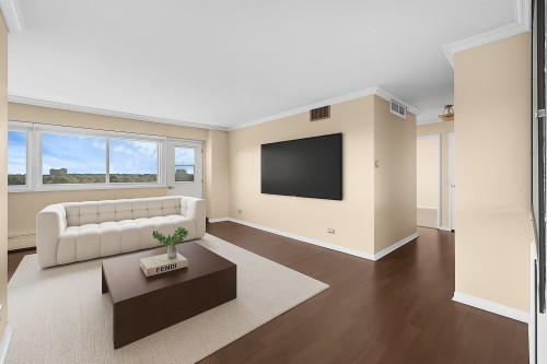 Living Room - 807-5700 Boul. Cavendish, Côte-Saint-Luc, QC - Indoor Photo Showing Living Room