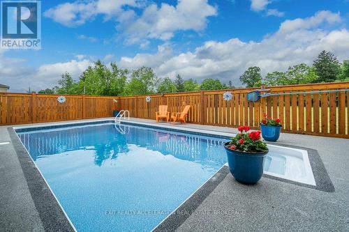 252 Bridge Street W, Greater Napanee (Greater Napanee), ON - Outdoor With In Ground Pool With Deck Patio Veranda With Backyard