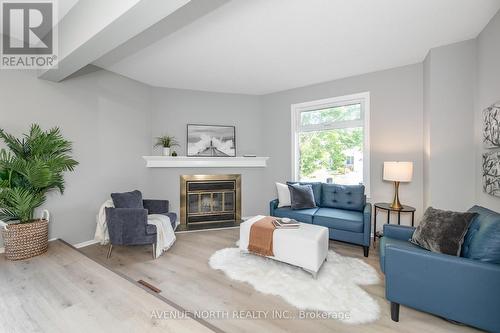 2 Chickasaw Crescent, Ottawa, ON - Indoor Photo Showing Living Room With Fireplace