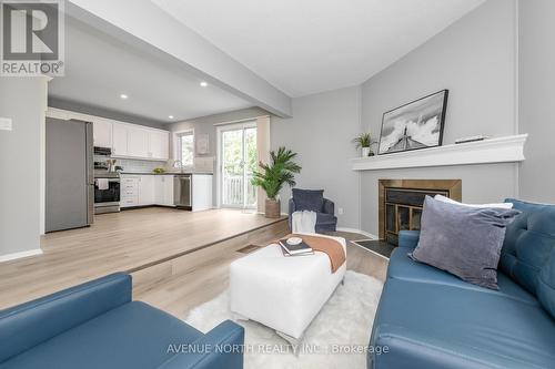 2 Chickasaw Crescent, Ottawa, ON - Indoor Photo Showing Living Room With Fireplace