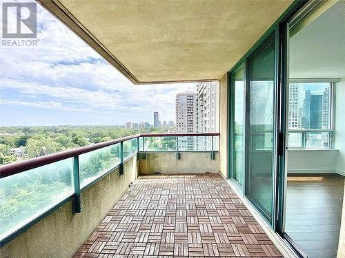 1105 - 238 Doris Avenue, Toronto, ON - Outdoor With Balcony With Exterior