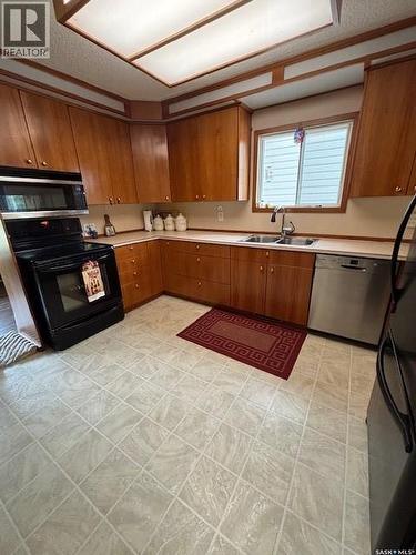 Harris Horse Ranch, Harris Rm No. 316, SK - Indoor Photo Showing Kitchen With Double Sink