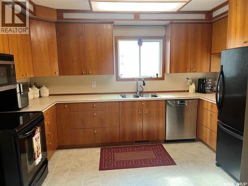 Harris Horse Ranch, Harris Rm No. 316, SK - Indoor Photo Showing Kitchen With Double Sink