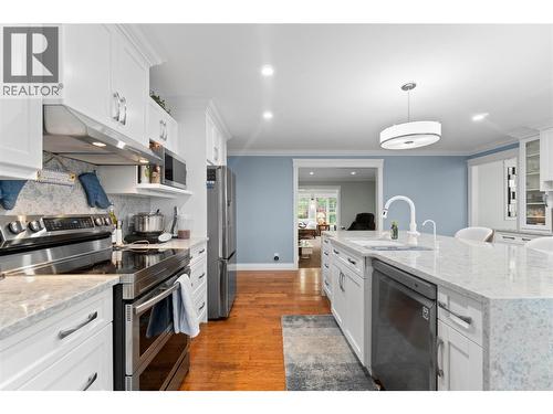 4911 Malpass Road, Armstrong, BC - Indoor Photo Showing Kitchen With Upgraded Kitchen