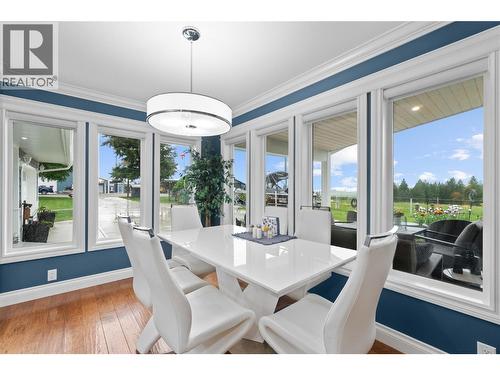 4911 Malpass Road, Armstrong, BC - Indoor Photo Showing Dining Room