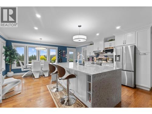 4911 Malpass Road, Armstrong, BC - Indoor Photo Showing Kitchen With Upgraded Kitchen