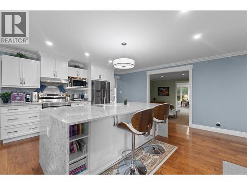 4911 Malpass Road, Armstrong, BC - Indoor Photo Showing Kitchen With Upgraded Kitchen