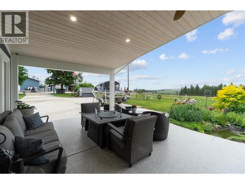4911 Malpass Road, Armstrong, BC - Outdoor With Deck Patio Veranda With Exterior