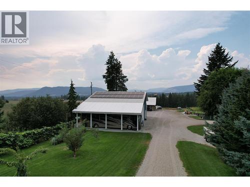 4911 Malpass Road, Armstrong, BC - Outdoor With Deck Patio Veranda With View