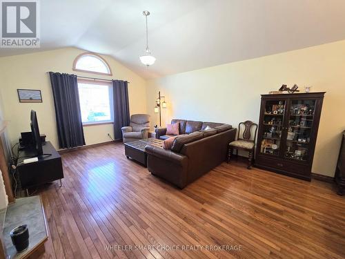 A view of the large living room - 15206 Colonial Drive, South Stormont, ON - Indoor Photo Showing Living Room