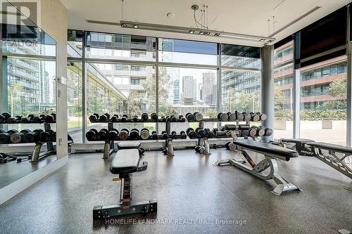 1612 - 25 Telegram Mews, Toronto, ON - Indoor Photo Showing Gym Room