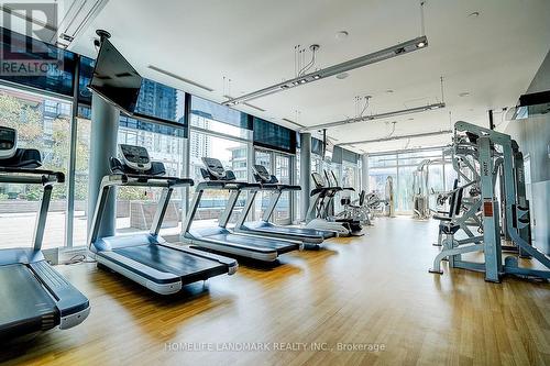 1612 - 25 Telegram Mews, Toronto, ON - Indoor Photo Showing Gym Room