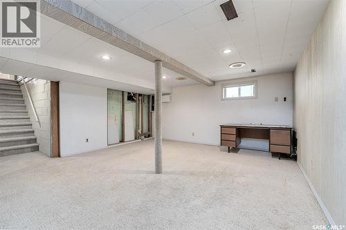 440 Hochelaga Street W, Moose Jaw, SK - Indoor Photo Showing Basement