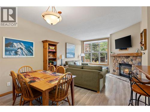 6005 Valley Drive Unit# 68, Sun Peaks, BC - Indoor Photo Showing Other Room With Fireplace