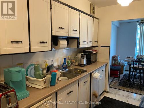 810 - 101 Prudential Drive, Toronto, ON - Indoor Photo Showing Kitchen With Double Sink