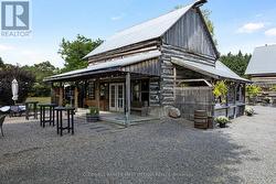 Bergamot Barn opens onto the cocktail patio - 