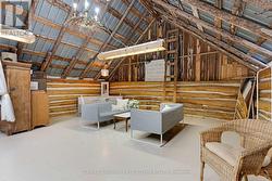 Bridal party prep space above Bergamot Barn - 
