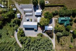 Aerial Overview of Buildings - 