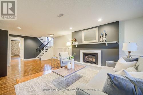 2165 Dunedin Road, Oakville, ON - Indoor Photo Showing Living Room With Fireplace