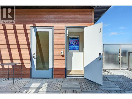 Private Rooftop Patio - 3510 Landie Road Unit# 24, Kelowna, BC - Outdoor With Deck Patio Veranda With Exterior