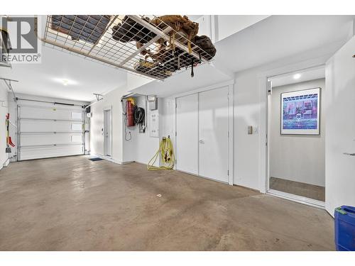 tandam garage - 3510 Landie Road Unit# 24, Kelowna, BC - Indoor Photo Showing Garage