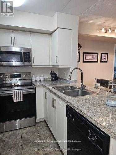 316 - 25 Via Rosedale Way, Brampton, ON - Indoor Photo Showing Kitchen With Double Sink