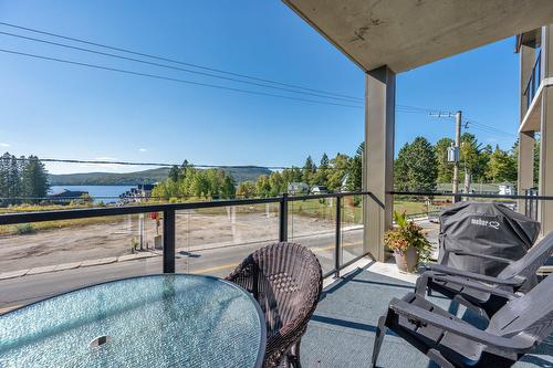 Balcon - 202-281 Rue Principale, Saint-Donat, QC - Outdoor With Body Of Water With View With Exterior