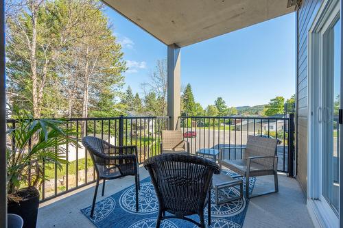 Balcon - 202-281 Rue Principale, Saint-Donat, QC - Outdoor With Exterior