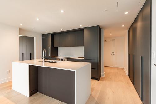 Kitchen - 703-1000 Rue André-Prévost, Montréal (Verdun/Île-Des-Soeurs), QC - Indoor Photo Showing Kitchen With Double Sink