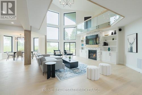 75836 London Rr 1 Road, Bluewater (Stanley), ON - Indoor With Fireplace
