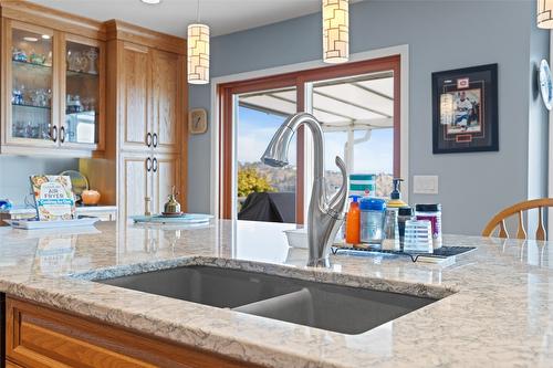 3285 Sundance Drive, West Kelowna, BC - Indoor Photo Showing Kitchen With Double Sink