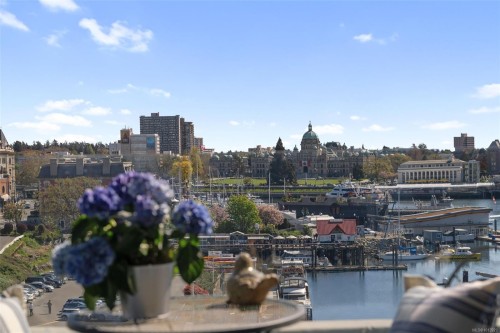 605-1234 Wharf St, Victoria, BC - Outdoor With View