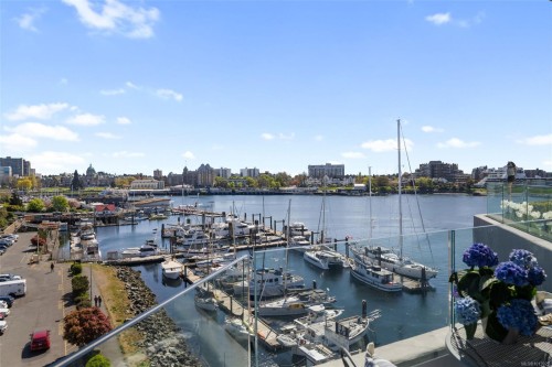 605-1234 Wharf St, Victoria, BC - Outdoor With Body Of Water With View