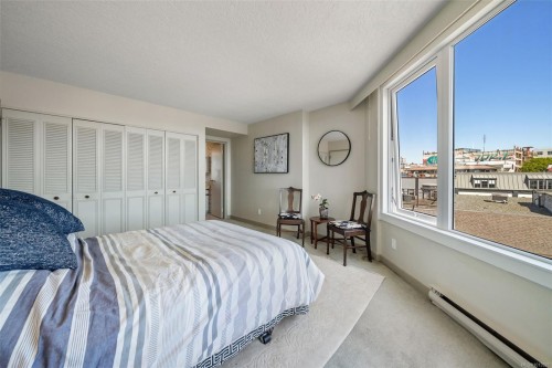 605-1234 Wharf St, Victoria, BC - Indoor Photo Showing Bedroom