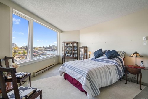 605-1234 Wharf St, Victoria, BC - Indoor Photo Showing Bedroom