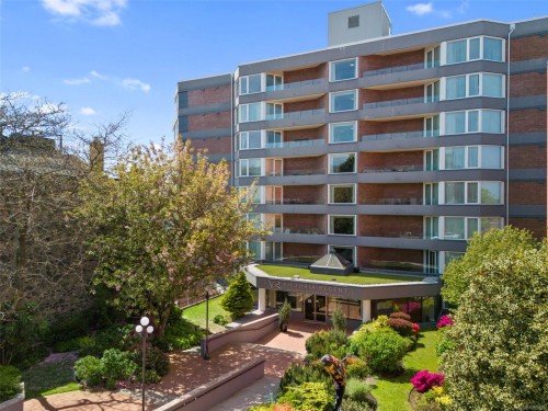 605-1234 Wharf St, Victoria, BC - Outdoor With Facade