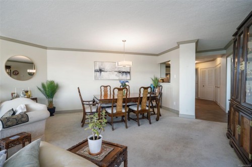 605-1234 Wharf St, Victoria, BC - Indoor Photo Showing Dining Room