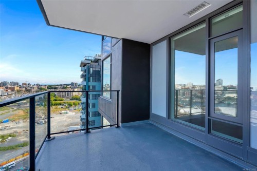 1208-363 Tyee Rd, Victoria, BC - Outdoor With Balcony With View With Exterior