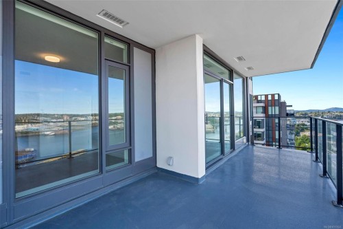 1208-363 Tyee Rd, Victoria, BC - Outdoor With Body Of Water With Balcony With Exterior