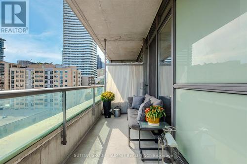 801 - 281 Mutual Street, Toronto, ON - Outdoor With Balcony