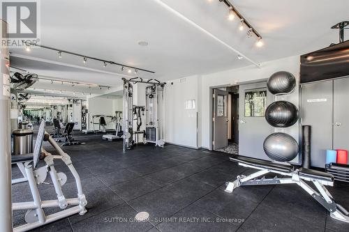 801 - 281 Mutual Street, Toronto, ON - Indoor Photo Showing Gym Room