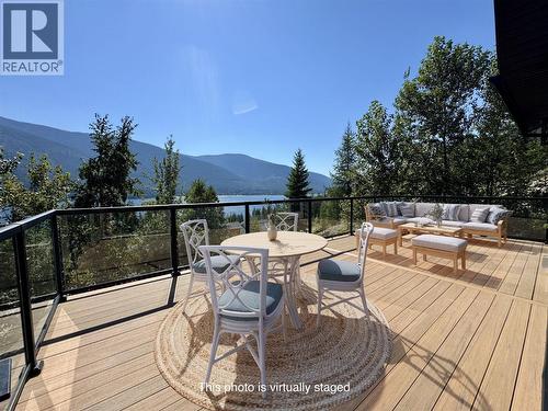 145 Lakeview Drive, Nelson, BC - Outdoor With Deck Patio Veranda With View