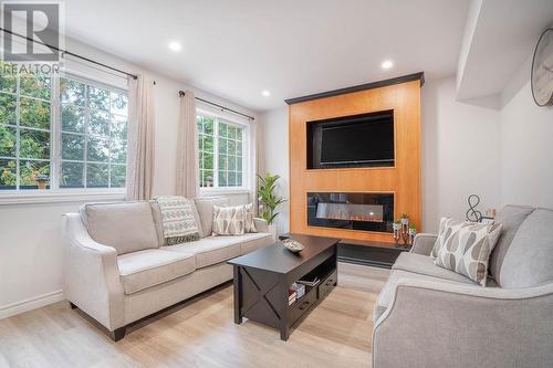 286 Harmony Beach Rd, Havilland, ON - Indoor Photo Showing Living Room With Fireplace