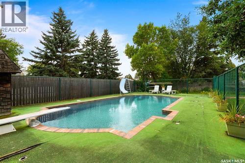 70 Lowry Place, Regina, SK - Outdoor With In Ground Pool With Backyard