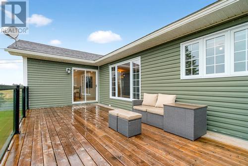 551 Main Road, Whitbourne, NL - Outdoor With Deck Patio Veranda With Exterior