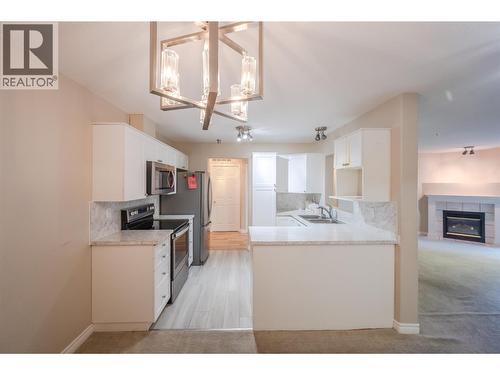 2245 Atkinson Street Unit# 205, Penticton, BC - Indoor Photo Showing Kitchen With Double Sink