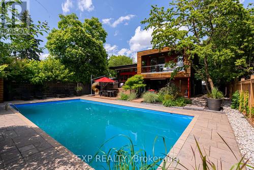 26 Richmond Drive, Brampton, ON - Outdoor With In Ground Pool
